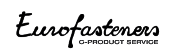 Eurofasteners C-product service -logo mustalla kirjoitettuna läpinäkyvällä taustalla.